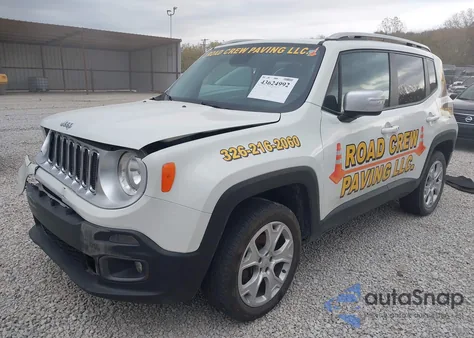 2015 Jeep Renegade Limited из США, поврежденный, VIN ZACCJBDT0FPC28822